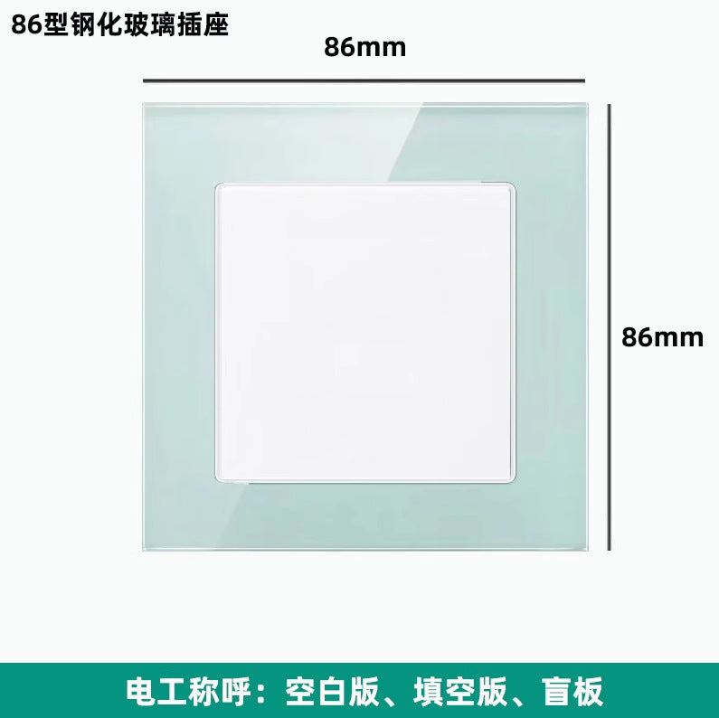 British 13A Hong Kong and Macao USB socket British standard porous TYPE-C charging panel switch electrical system