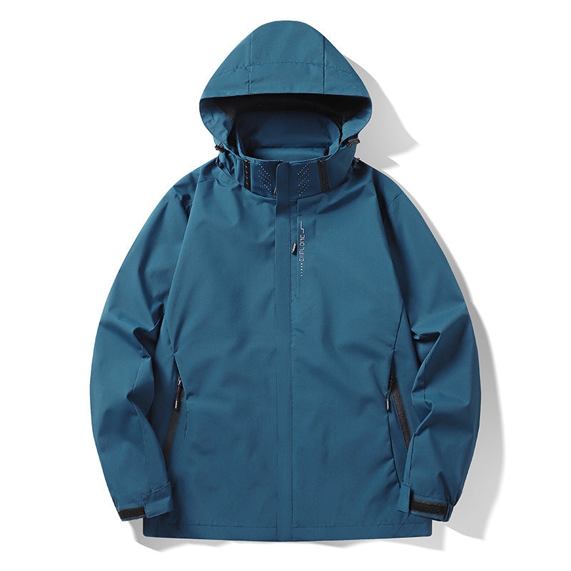 Jacket Men's 2024 Spring and Autumn Tooling Outdoor Jacket Men's Windproof and Waterproof Overalls Sports Jacket Women's