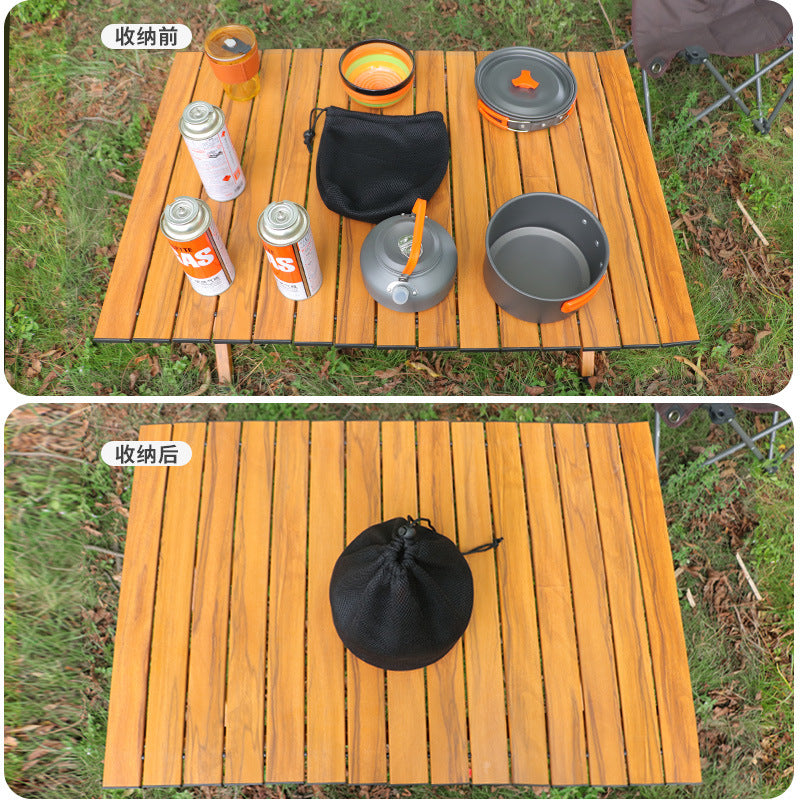 Outdoor cookware bag Sports picnic bag Sundries accessories Finishing bag Picnic cutlery Stove drum Camping equipment storage