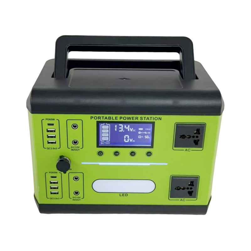 Cross-border outdoor portable mobile power supply large-capacity solar energy storage camping stall emergency high-power power supply