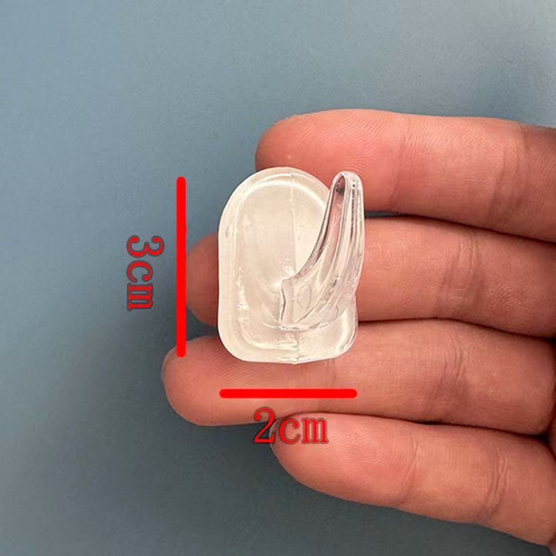 Simple mini small hook waterproof car living room classroom bathroom bedroom adhesive hook home free punching door
