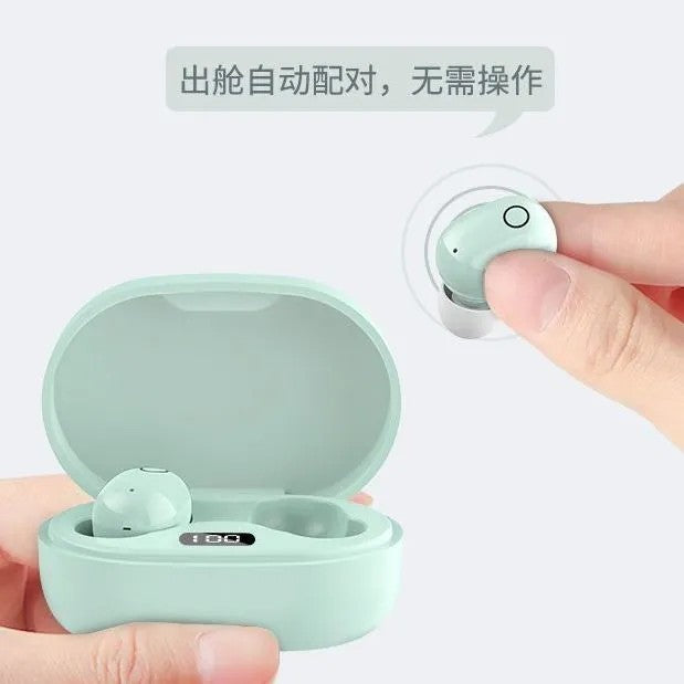 J15 new women's earphones Bluetooth wireless mini cute girls high value does not hurt the ears comfortable high sound quality E6S