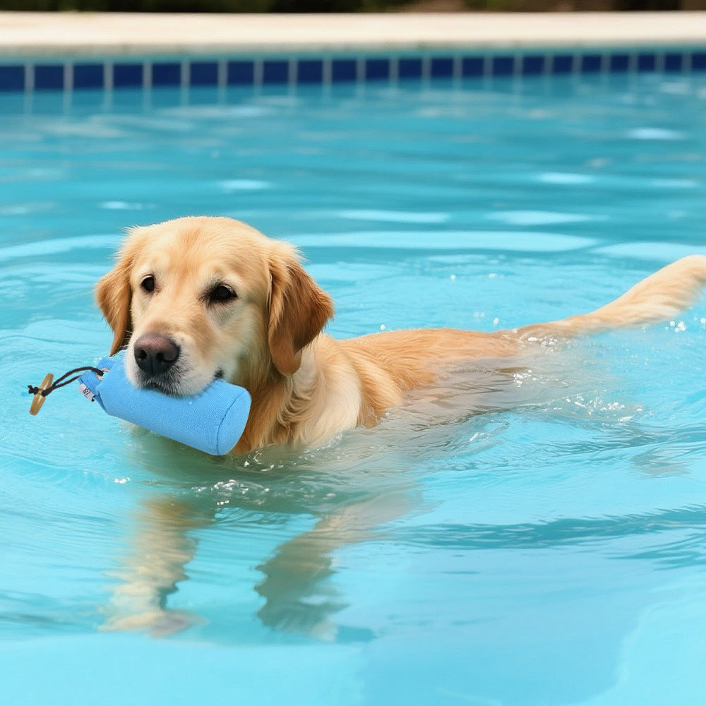 Pet supplies Spot dog bite bag Cross-border dog interactive training Self-hi decompression floating toy supplies canvas bag