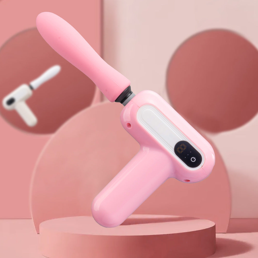 Cross-border mini fascia gun Household professional mini muscle massager Electric relaxation neck gun for boys and girls