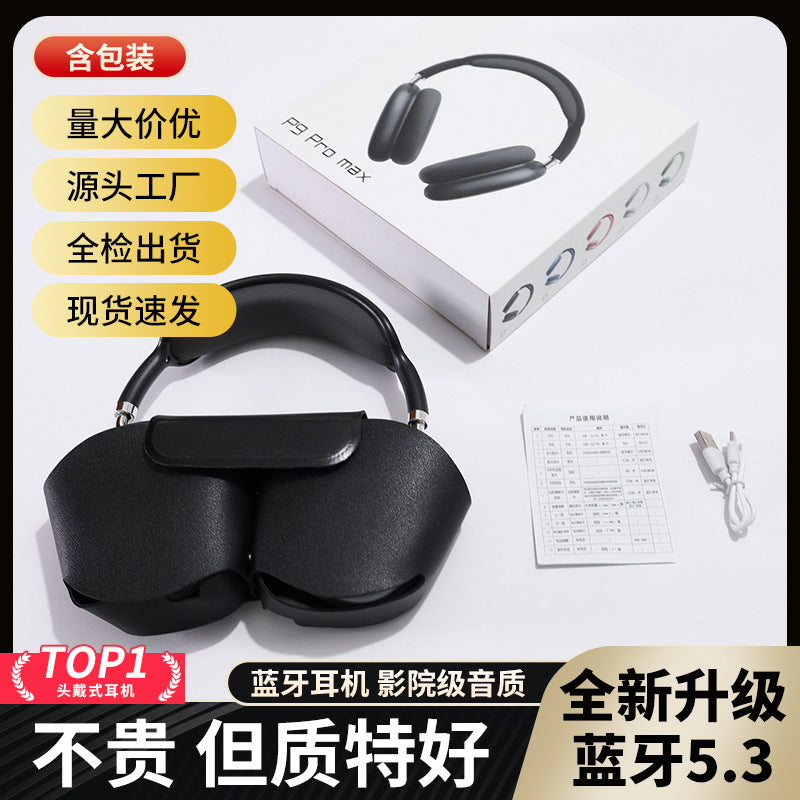 Huaqiangbei cross-border new wireless headset Bluetooth with microphone manufacturer in stock, long battery life without pain