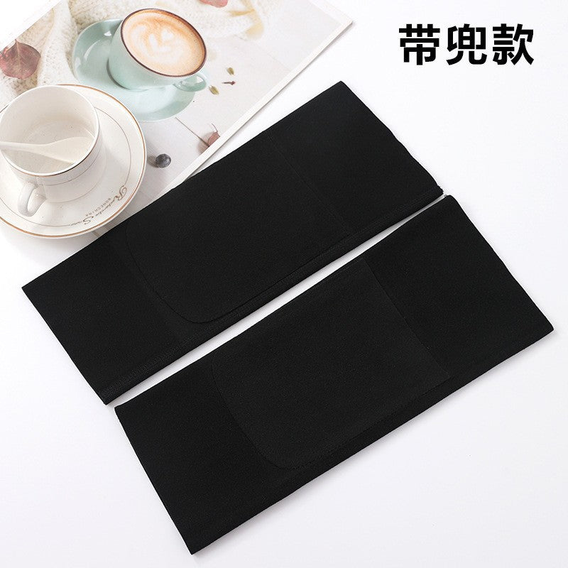 German velvet pocket knee protection men and women joints old cold legs old people cold electric car leg protection legs autumn and winter