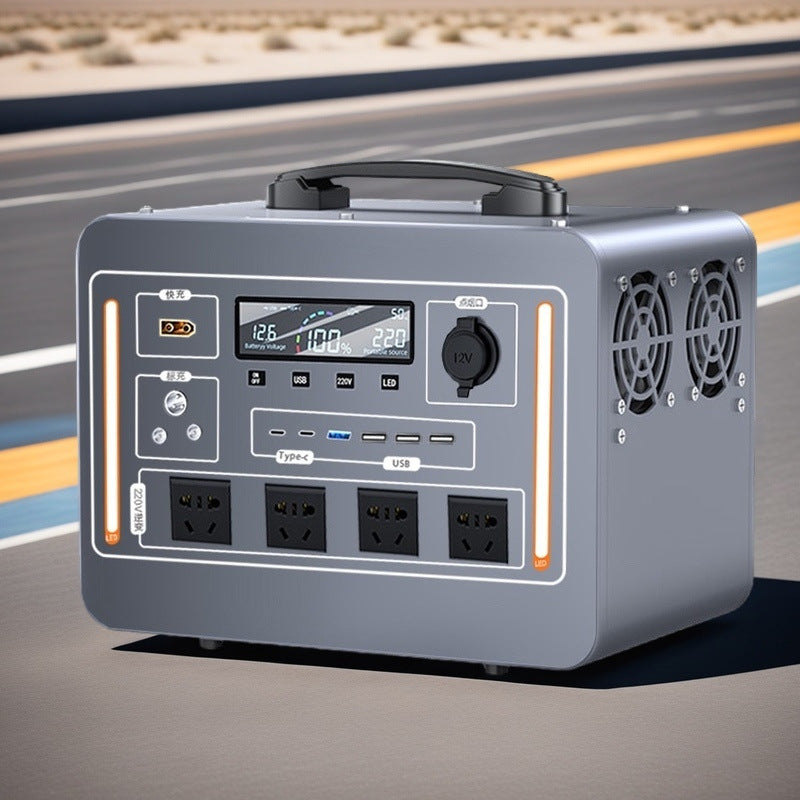 Flagship large-capacity outdoor mobile power supply 220v stall night market commercial self-driving camping portable durable high power