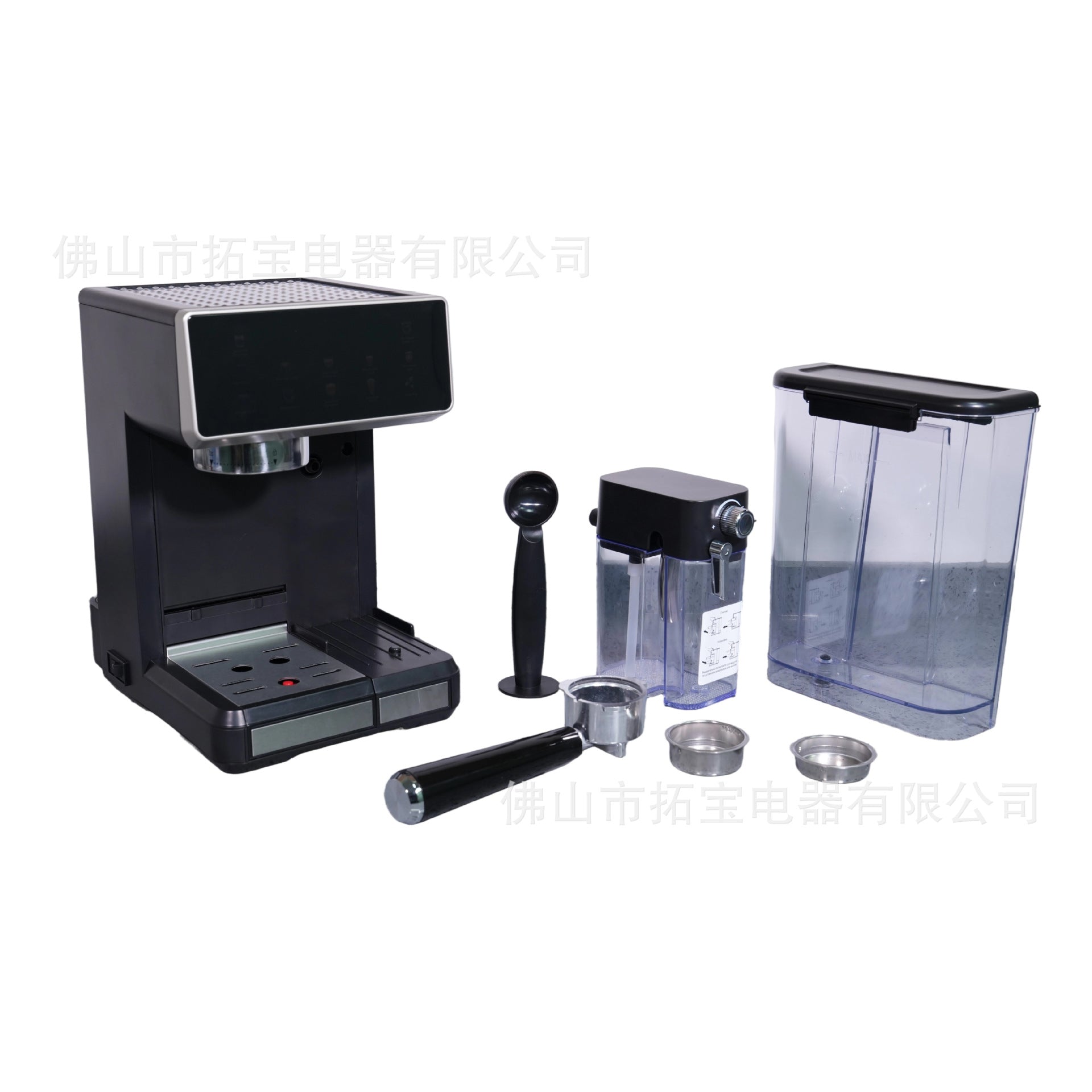 Coffelady automatic espresso machine, color screen touch one-click coffee froth