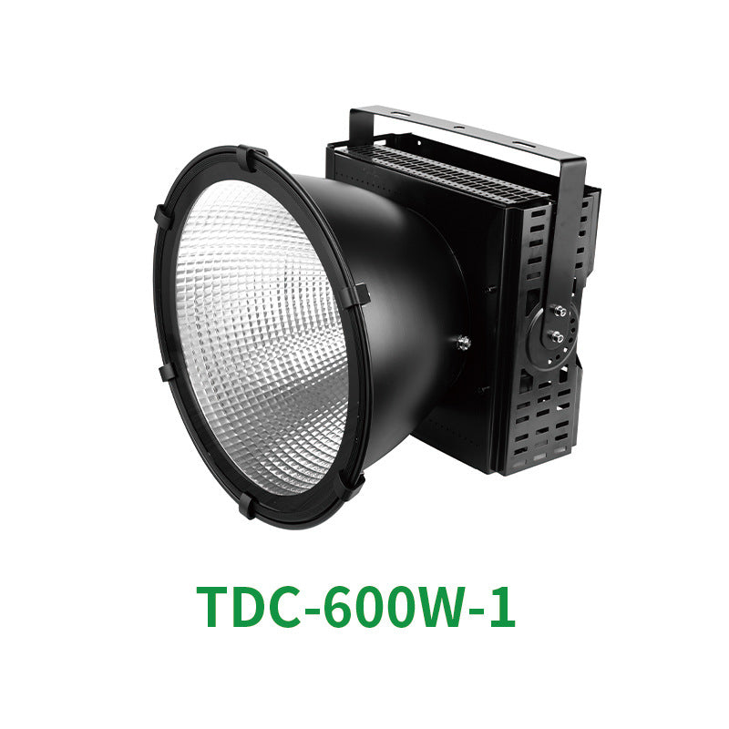 Customized high-power court floodlight Sports basketball court engineering Construction round head Outdoor waterproof construction site lighting