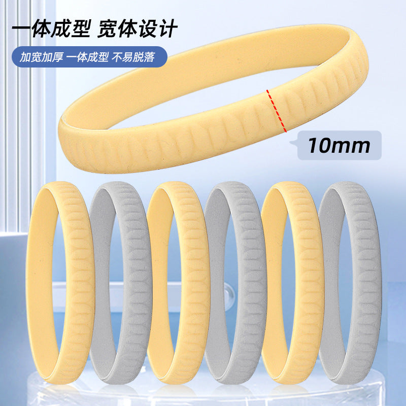 Fine Silicone Patella Strap Basketball Knee Force Patella Knee Protection Rope Ring Rubber Band Sports Knee Pad Elastic Fixation