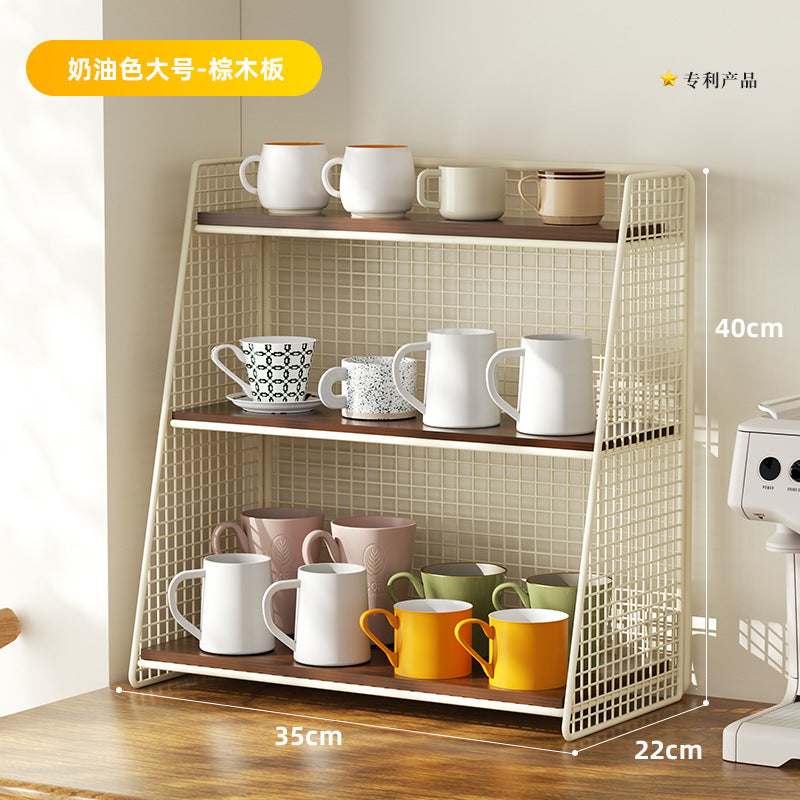 Cosmetics storage box, desktop shelf, household dresser, skin care product mask, multi-layer partition, sundries storage basket