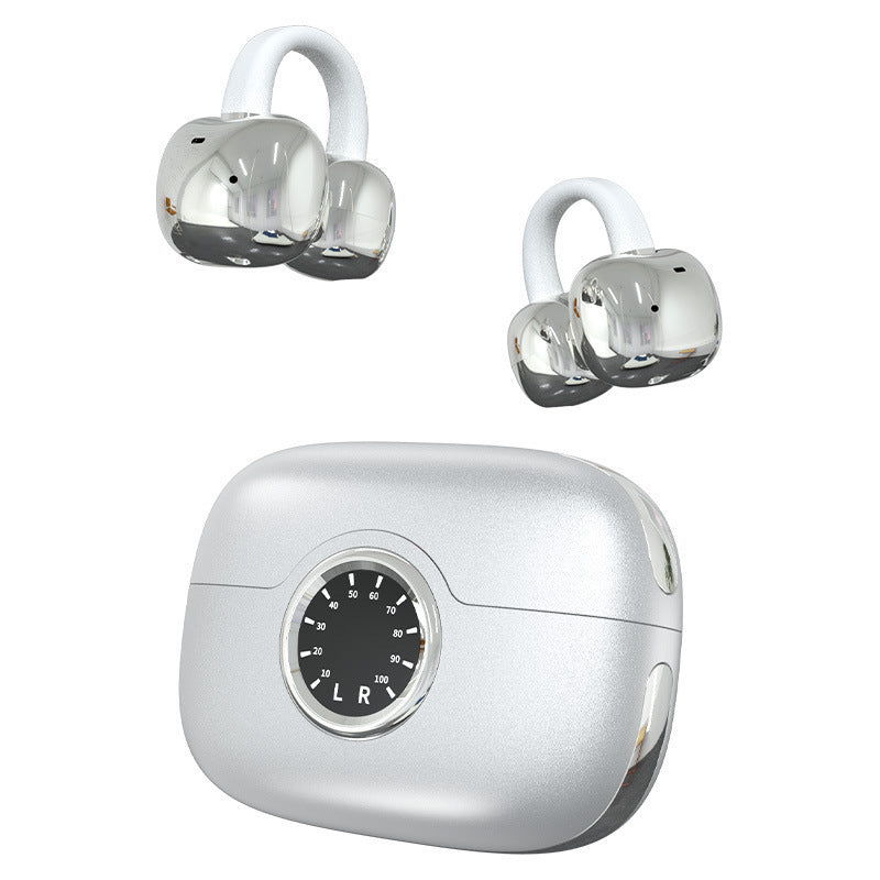 2025 new bluetooth headset wireless ear clip bluetooth headset open long battery life translation headset ear clip