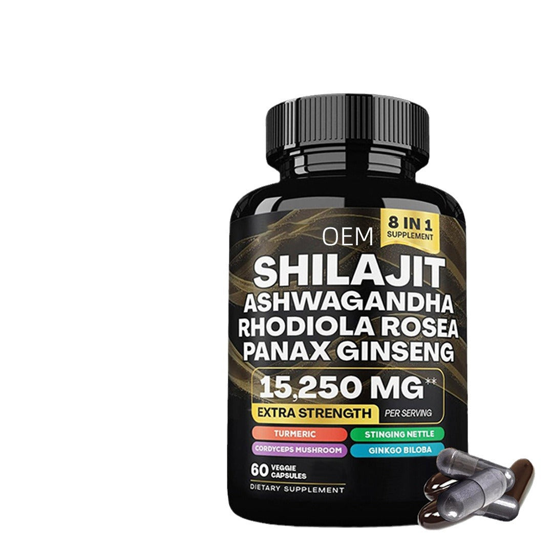 Source factory custom cross-border ginkgo biloba shilajit capsules Cistanche Xilaizhi capsule OEM