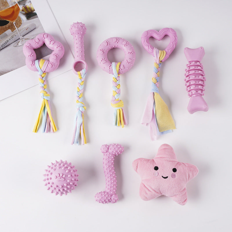 Cross-border hot sale TPR pet toys pet dog molar stick to relieve boredom self-hi, resistant to biting and not rotten, puppy self-hi toys