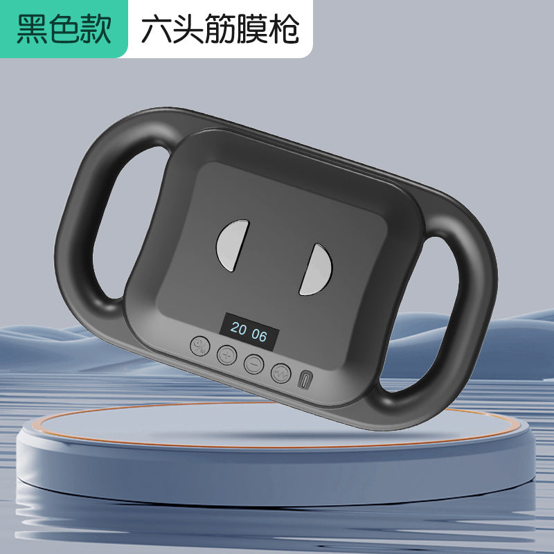 Cross-border Pulse Fascia Gun Muscle Deep Impact Choroid Mini Electric Massage Amazon Massager Neck Rub Gun