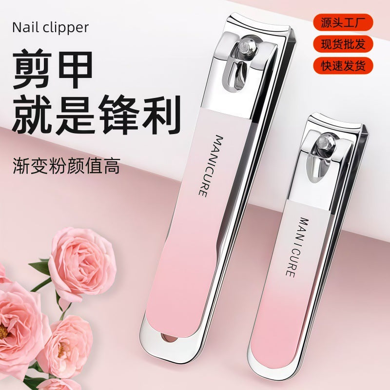 Nail clippers size single pack household nail clippers nail art tools portable nail clippers set spot wholesale