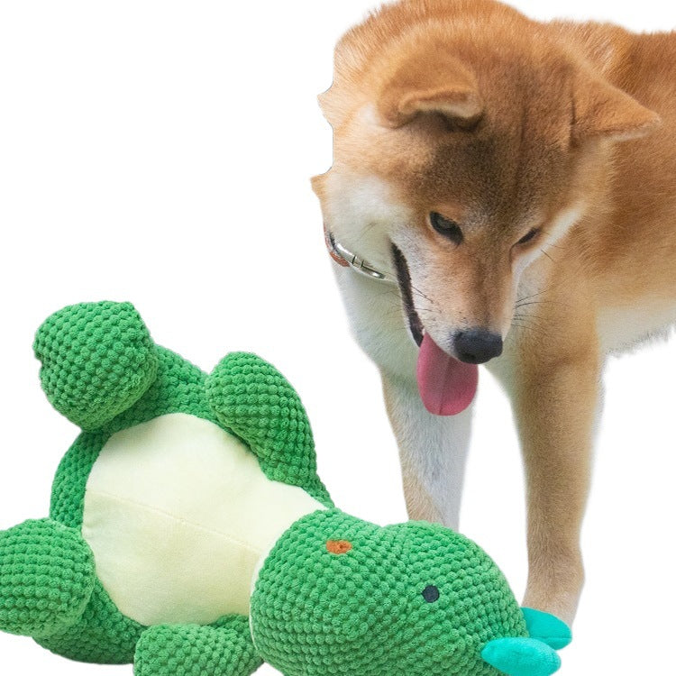Dog toys accompany to relieve boredom, dinosaur vocalization and bite resistance, teddy than bear, small dog supplies, puppies grinding teeth consumes physical strength