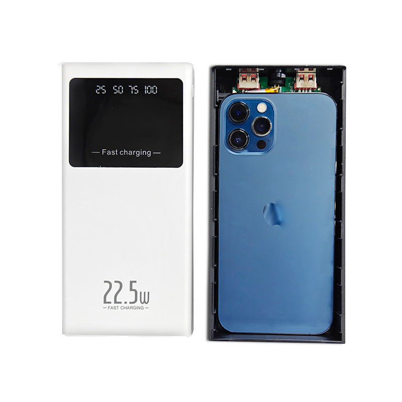 Hidden mobile phone artifact, power bank light sign 18650 power supply shell, mobile power supply model, free screws