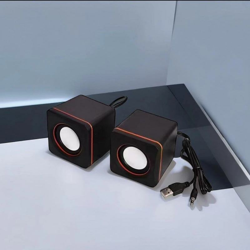 New Computer Audio Desktop, Home Subwoofer, Overweight Wired USB Powered Multimedia Active Player