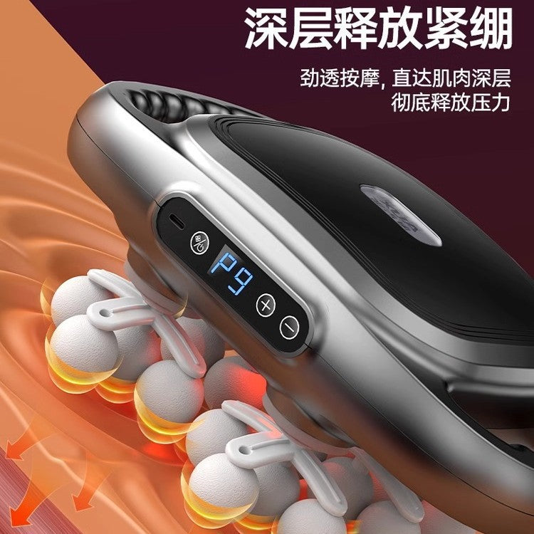 Oaks Multi-head Fascia Gun Muscle Massager Full Body Size Calf Industry Grade Relaxation Multi-head Neck Gun Multifunctional