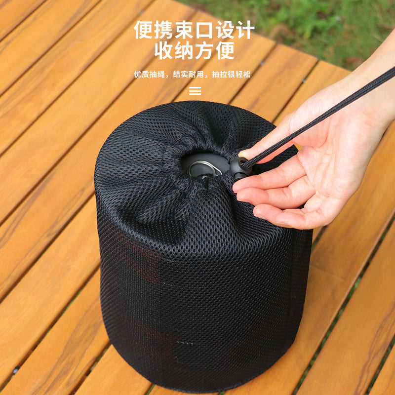 Outdoor cookware bag Sports picnic bag Sundries accessories Finishing bag Picnic cutlery Stove drum Camping equipment storage