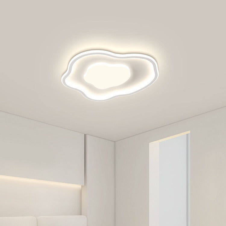 Cream wind minimalist living room main light 2025 new cloud ceiling light intelligent eye protection lighting combination whole house package
