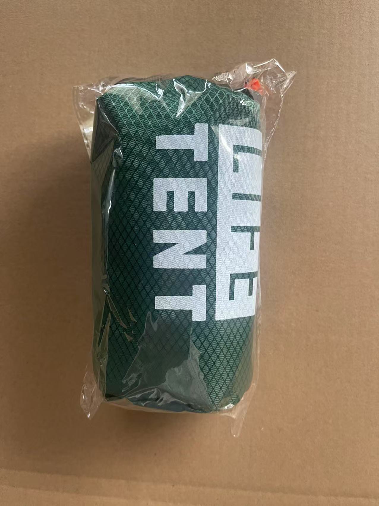 Outdoor camping portable aluminum triangle tent disaster relief camping adventure simple sleeping bag warm first aid blanket raincoat