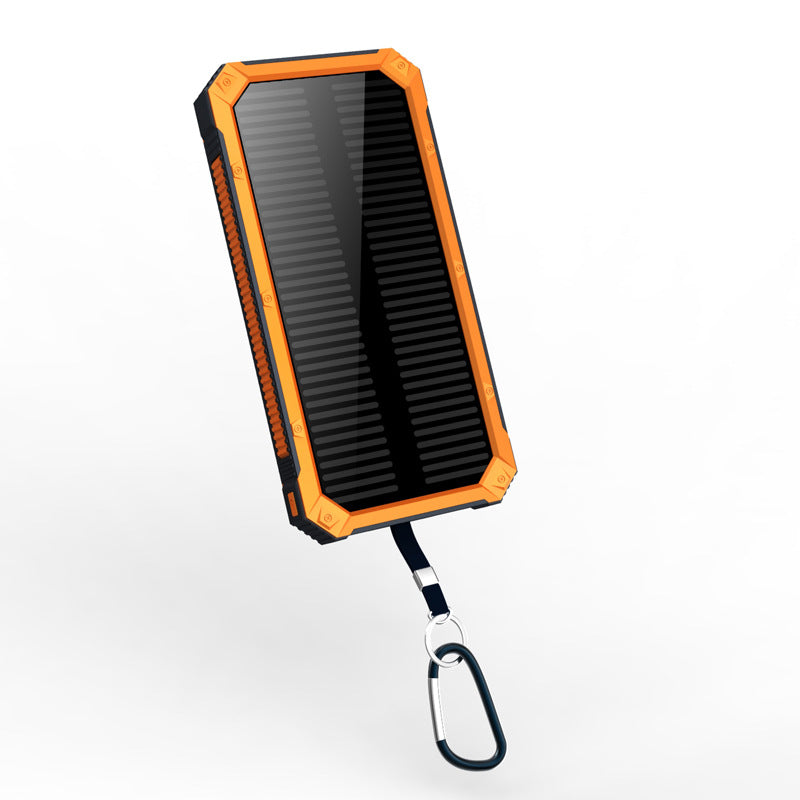 Solar outdoor power bank, large capacity 20,000 mAh mobile power supply, portable travel energy storage power supply