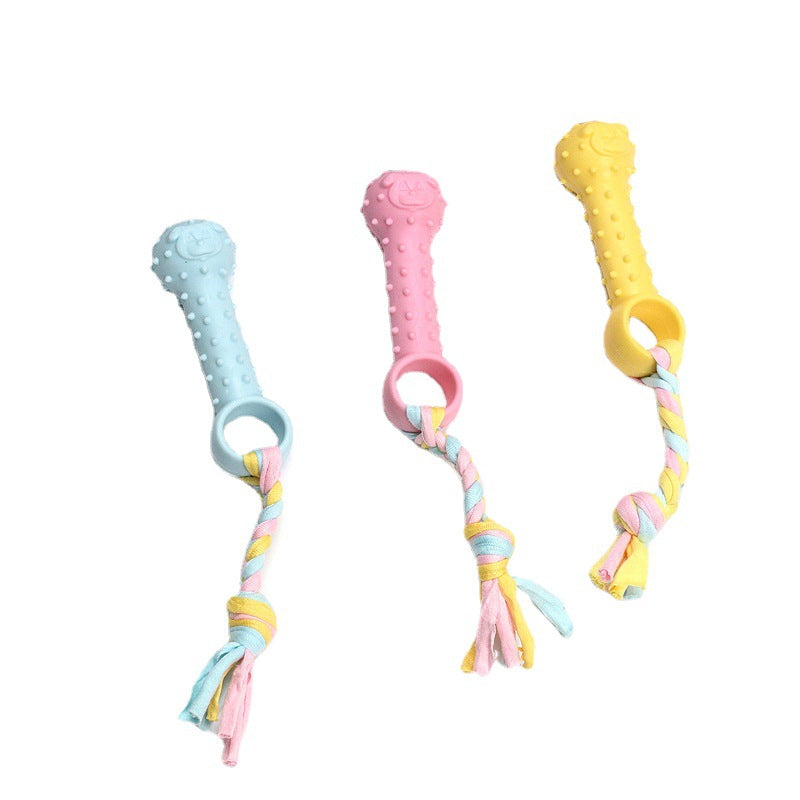 Cross-border hot sale TPR pet toys pet dog molar stick to relieve boredom self-hi, resistant to biting and not rotten, puppy self-hi toys