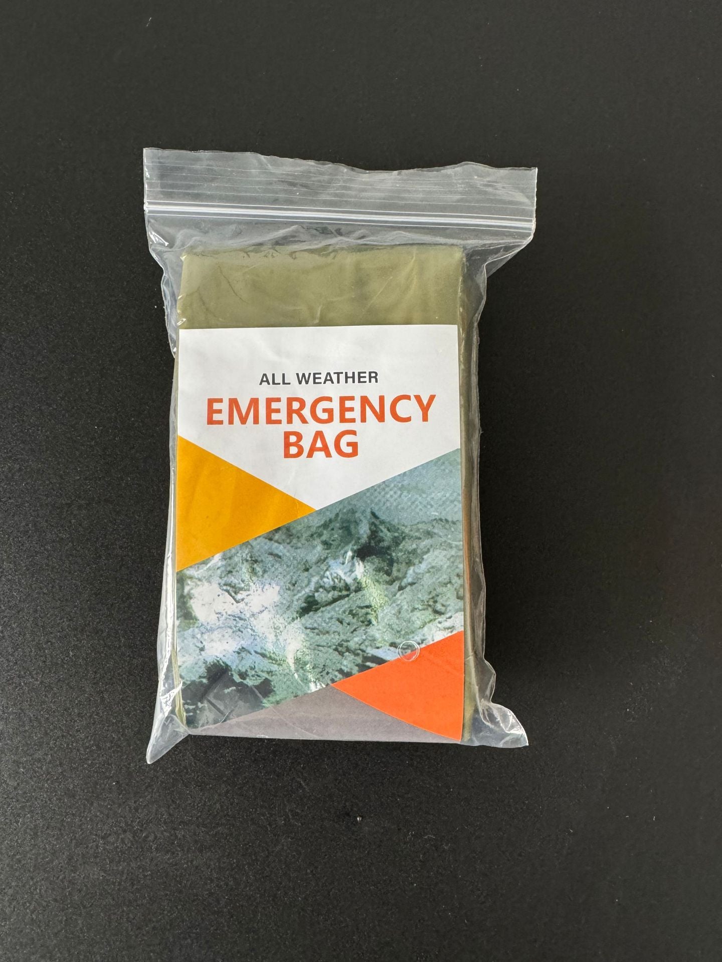 Cross-border outdoor first aid sleeping bag emergency camping hiking mountain climbing field temperature loss insulation distress equipment thermal insulation sleeping bag