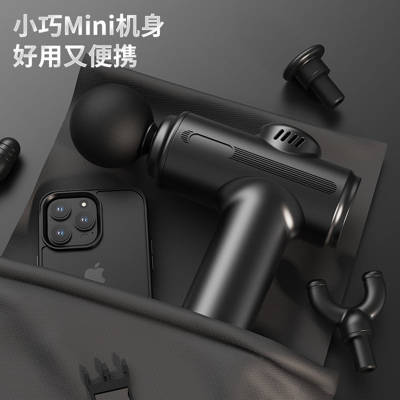 Cross-border fascia gun muscle relaxation massager for men and women mini small professional mini neck gun to relax muscles