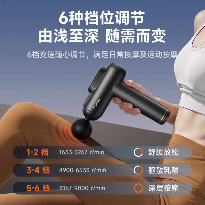 Konka fascia gun gift box set, cervical spine massager, neck protector gift, New Year's Day and Spring Festival business souvenir wholesale