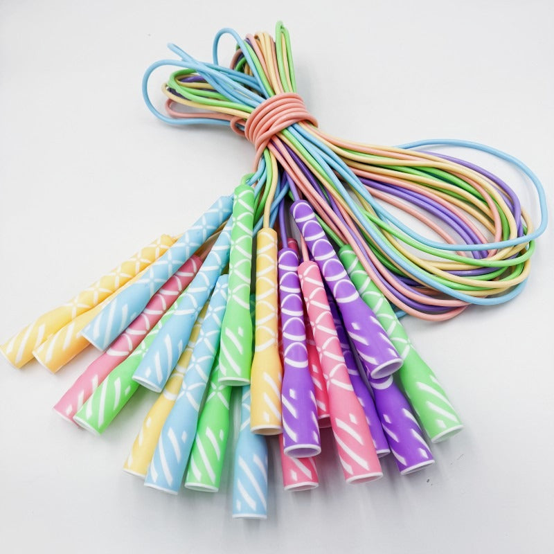 Skipping rope for children, wire rope for primary school students, counting skipping rope without knotting, high school entrance examination students, timing rope examination