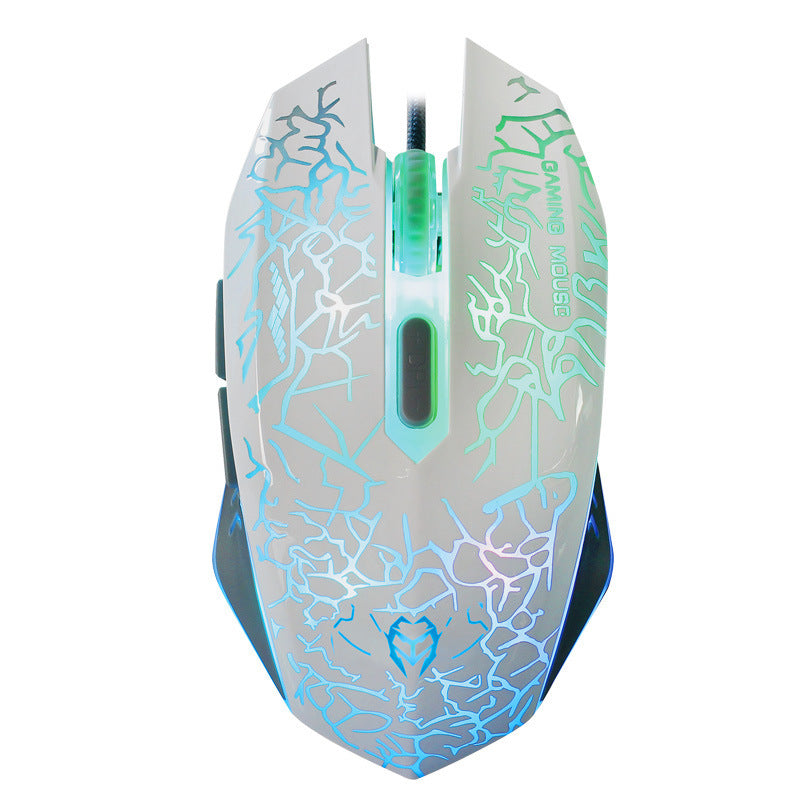 Wrangler G10 gaming mouse computer USB wired e-sports colorful breathing light luminous mouse computer accessories