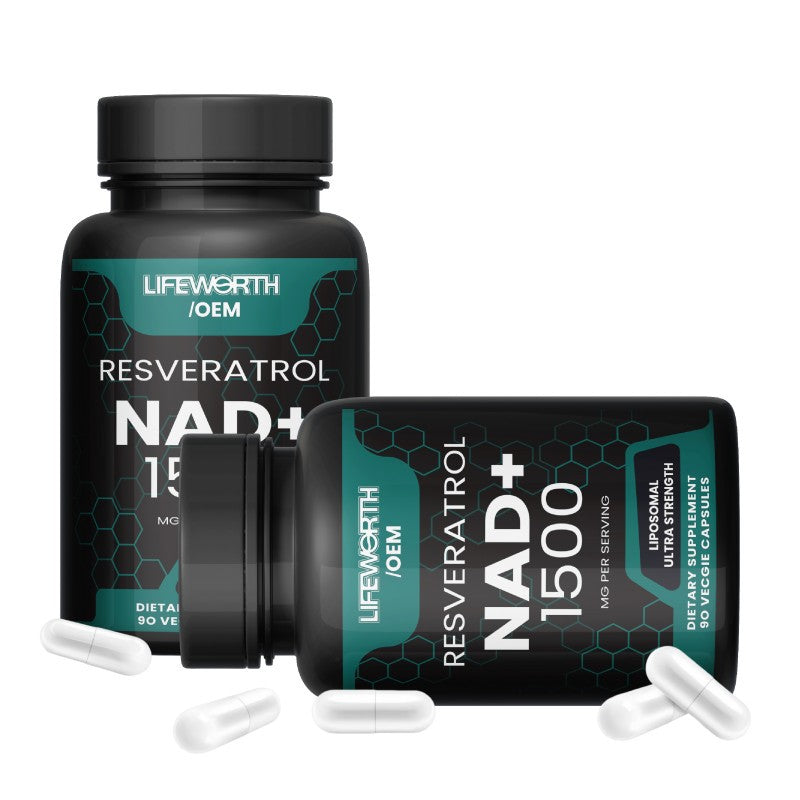 Cross-border explosion Amazon plant capsules 90 capsules NAD supplement nicotinamide OEM source factory OEM