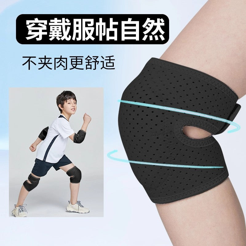 Children's Riding Knee Pads Sports Anti-Drop Elbow Pads Wrist Set Dancing Dance Protectors Winter Knee Cover Women