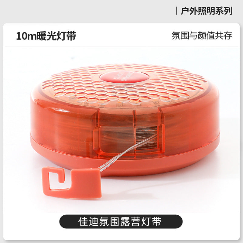 Outdoor Ambient Camping Light Tent Emergency Ambient Light Lighting Portable Tape Light Waterproof Storage Camping Light String