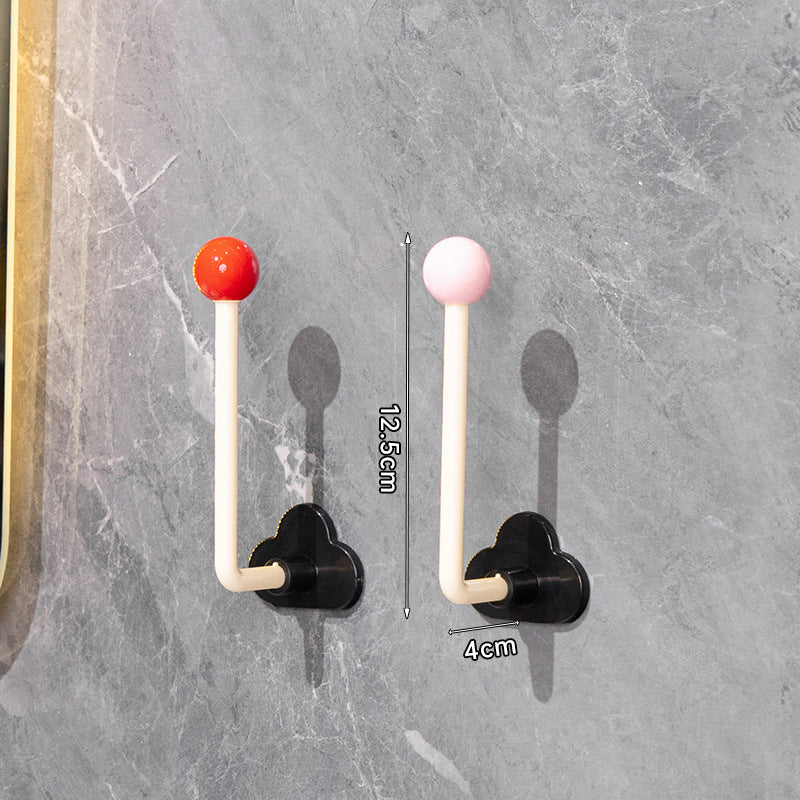 Spot dopamine hair band storage rack, bathroom free punching hook storage, home hair rope, hair accessories, headband storage rack.