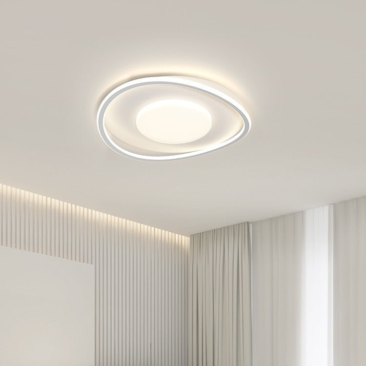 Cream wind minimalist living room main light 2025 new cloud ceiling light intelligent eye protection lighting combination whole house package