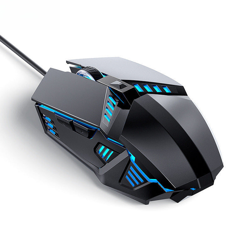 Game mouse Wired e-sports mechanical mouse Computer accessories Office household six-button mouse Cross-border wholesale