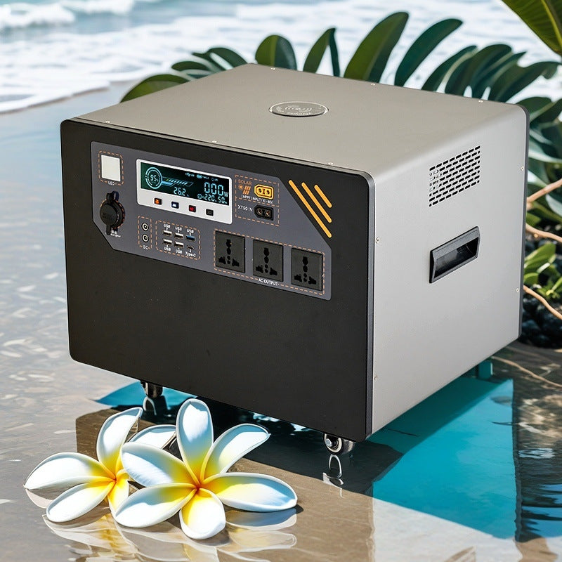 Flagship large-capacity outdoor mobile power supply 220v stall night market commercial self-driving camping portable durable high power