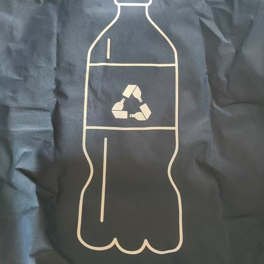 Cross-border aluminum handle folding recycling bin storage basket frame kitchen home recycling bag storage bin garbage bag home day