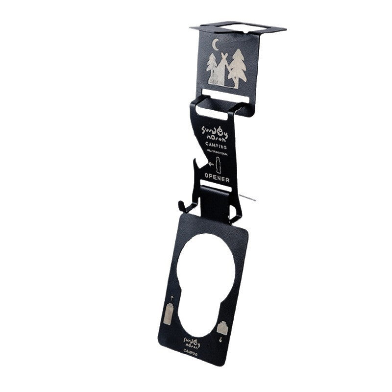 IGT desktop fixed frame cassette furnace alpine gas tank hook outdoor camping flat gas tank buckle multi-functional hanger