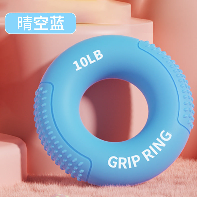 Grip Circle Double Strength Professional Exercise Hand Strength Arm Hand Strength Rehabilitation Training Massage Silicone Grip