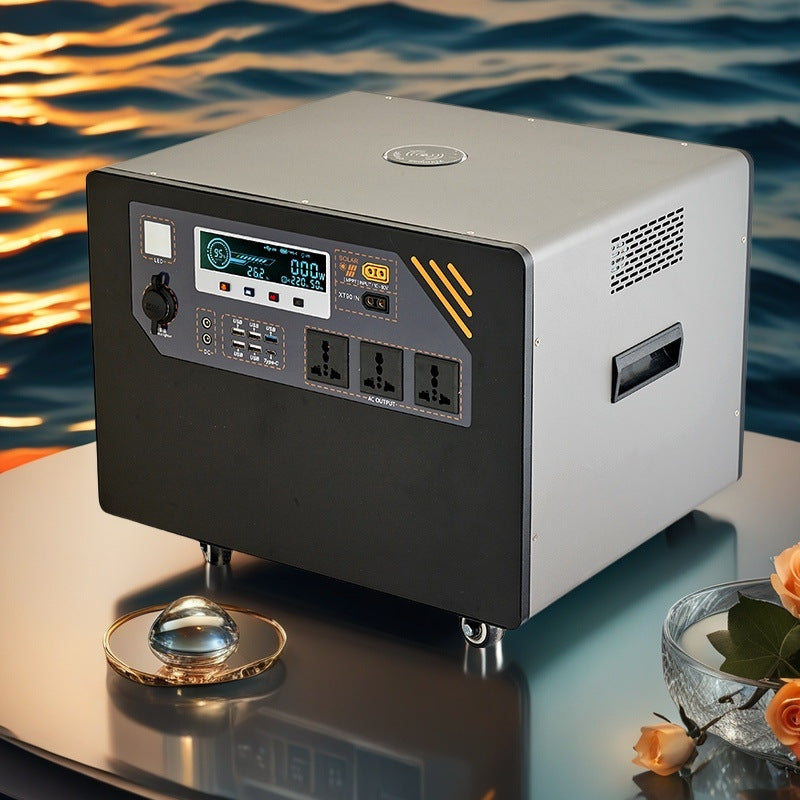 Flagship large-capacity outdoor mobile power supply 220v stall night market commercial self-driving camping portable durable high power