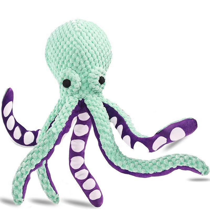 Amazon popular long-legged octopus dog plush pet toy interactive cross-border gnawing dog sound toy