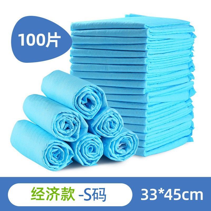 Pet urine pad absorbs water, deodorizes and thickens dog diapers, cat diapers, disposable diaper paper customization