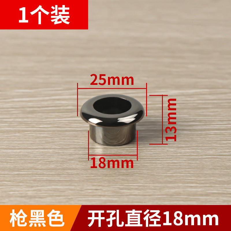 Nylon round wire box finishing hole cover computer desktop wire box desk threading hole furniture hardware accessories