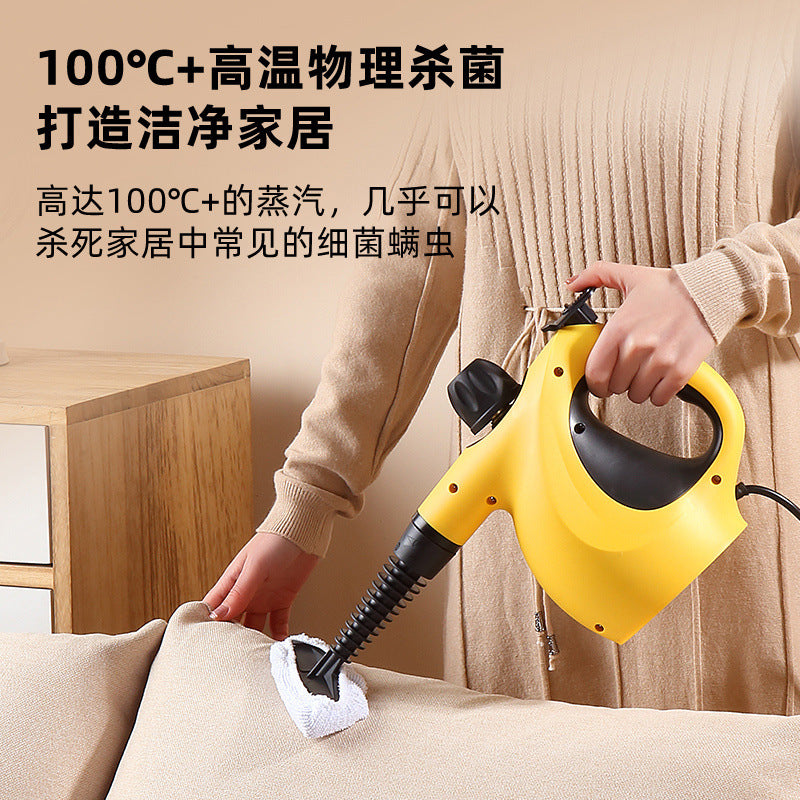 Steam cleaner high temperature and high pressure household multi-functional kitchen oil stain disinfection mite removal small oil fume cleaning machine