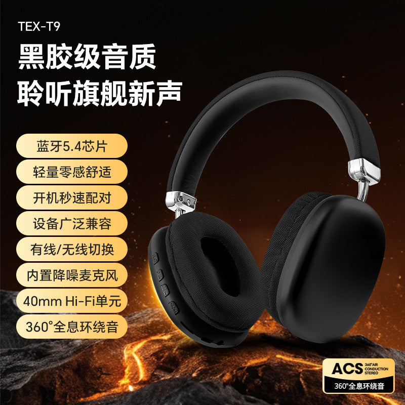 Huaqiangbei cross-border new wireless headset Bluetooth with microphone manufacturer in stock, long battery life without pain